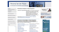 Desktop Screenshot of polizeivollzugsbeamte.de